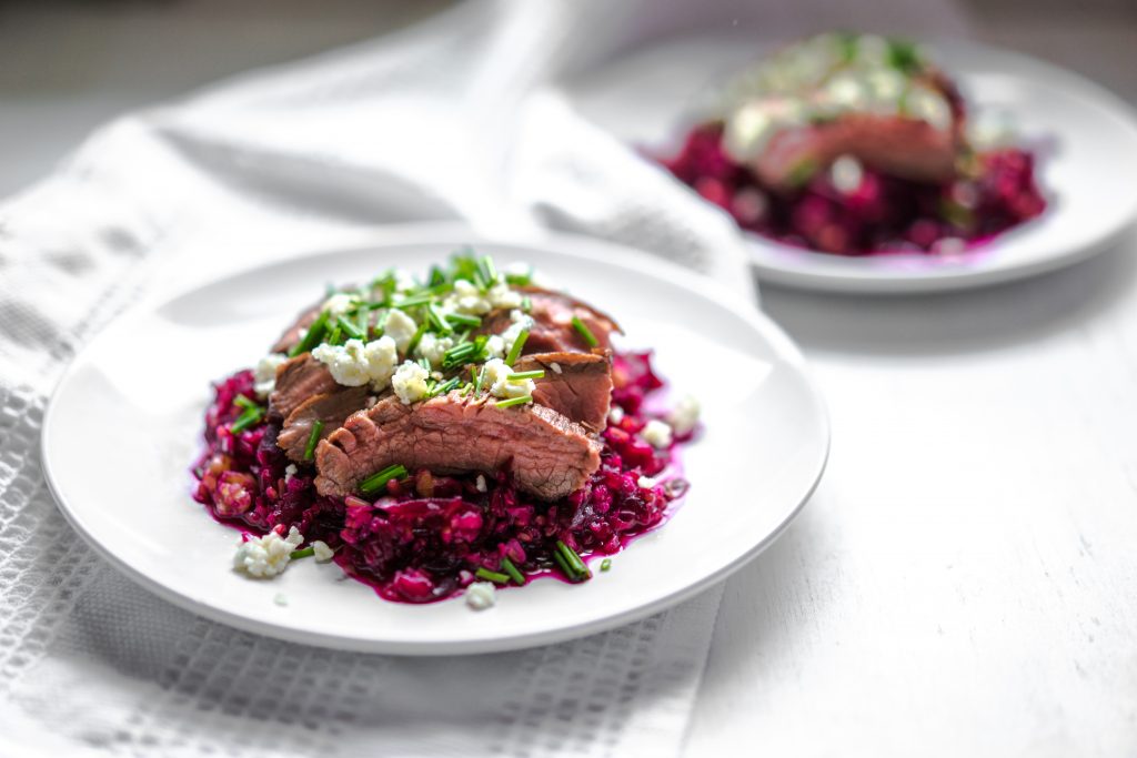 Beets and beef are great for building blood