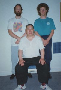 Ba Gua Zhang Master Zhang Hua Sen with Scott Jensen 1996