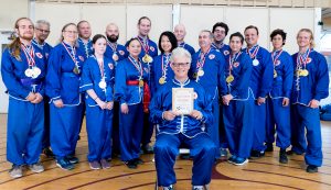 Sifu Jensen and the members of the 10,000 Victories Team after CMAT26.